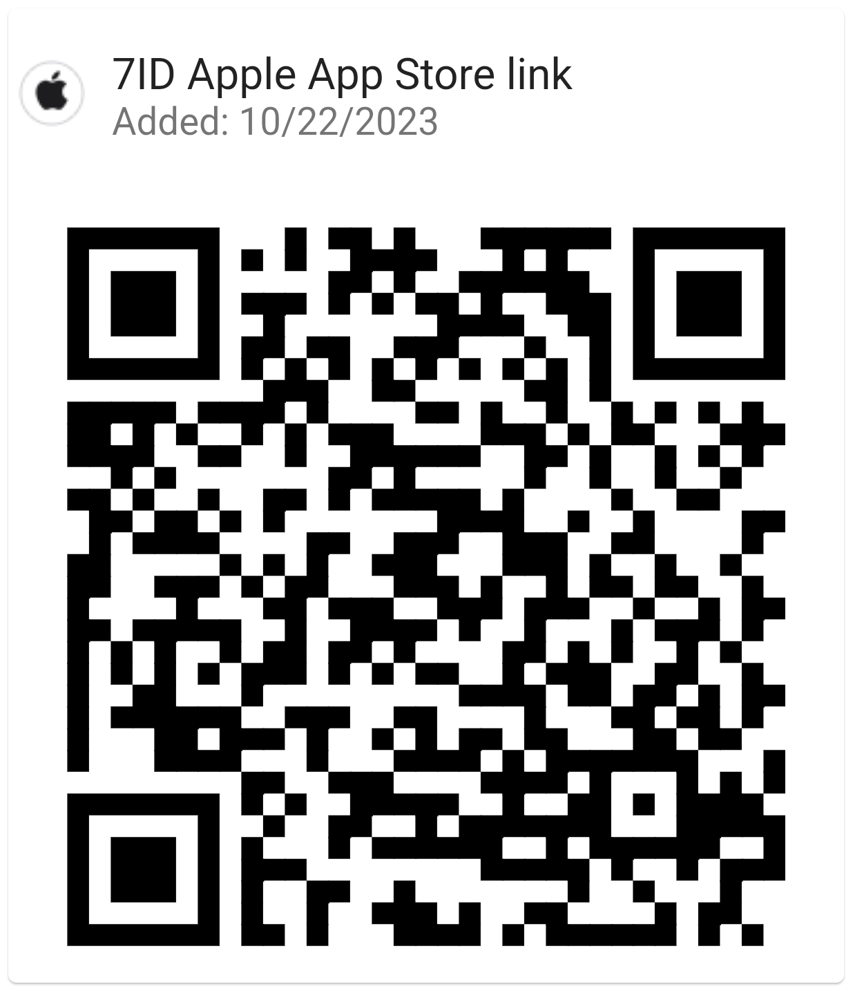 Ներբեռնեք 7ID-ը Apple App Store-ից